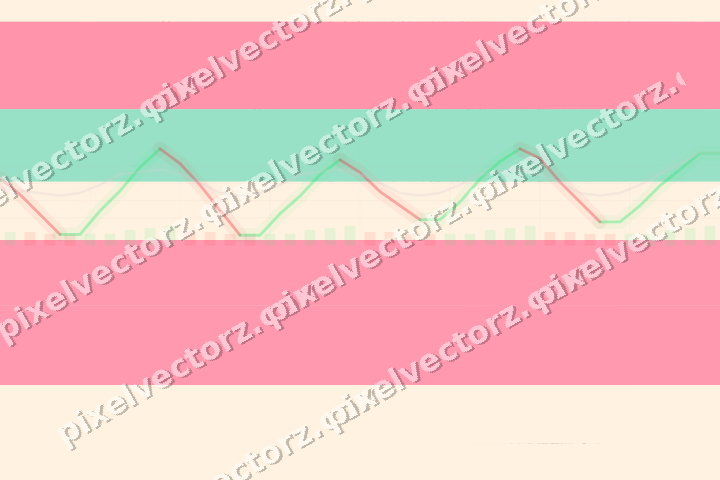 Soft pastel chart background in pale pink and pale amber