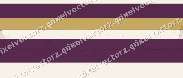 Glowing neon chart background in magenta and amber
