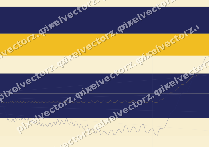 Soft pastel chart background in dark blue and amber