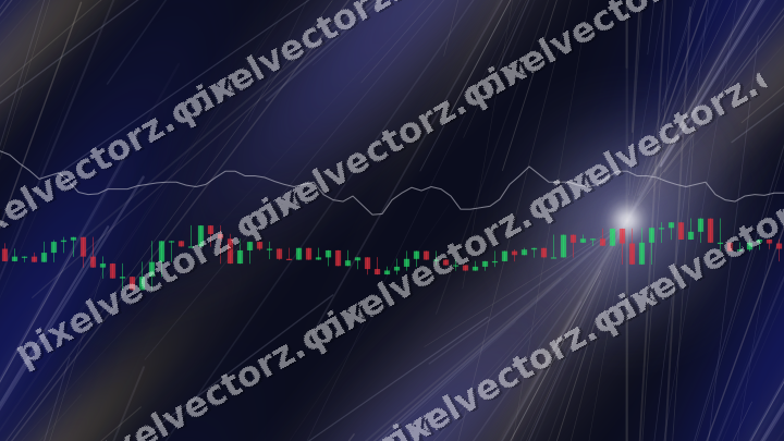 Nahtloser Neon Diagramm Hintergrund in Blau und Bernstein