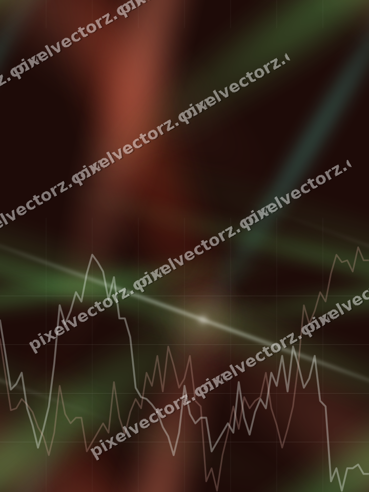 Nahtloser Neon Diagramm Hintergrund in Rot und Orange