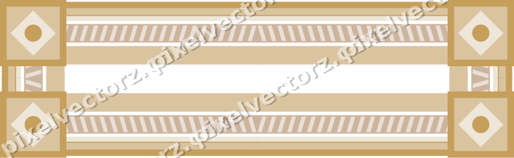 Decorative picture frame border in amber with diagonal band