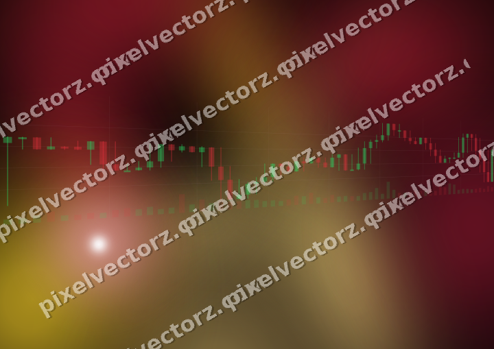 Leuchtender Neon Diagramm Hintergrund in Rosa und Rot