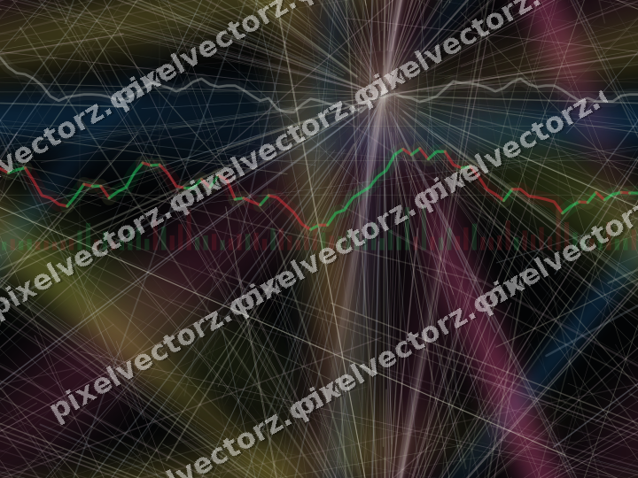 Nahtloser Neon Diagramm Hintergrund in Limette und Bernstein