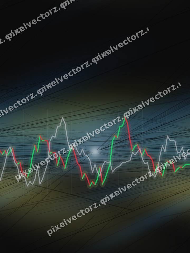 Nahtloser Neon Diagramm Hintergrund in Blau und Gelb