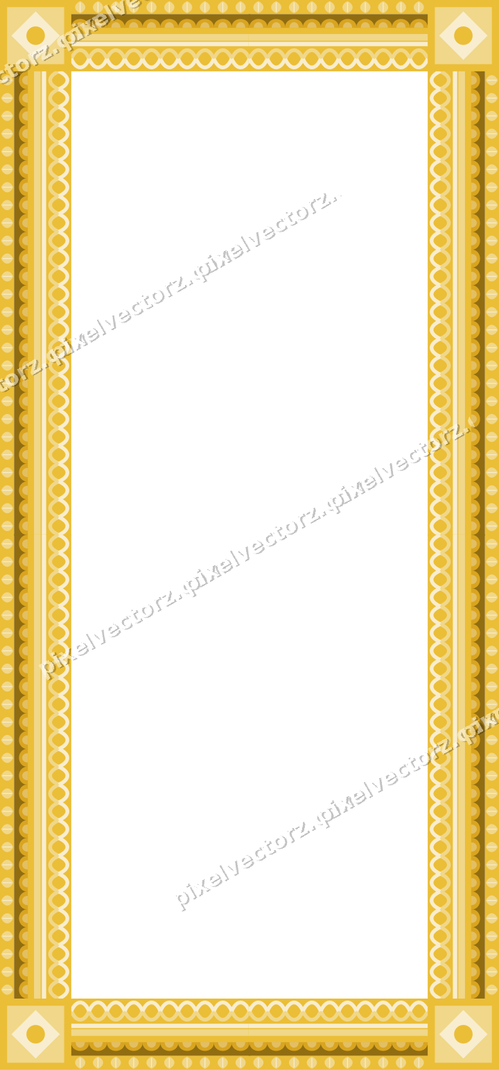 Decorative picture frame border in amber and purple with leaf moulding