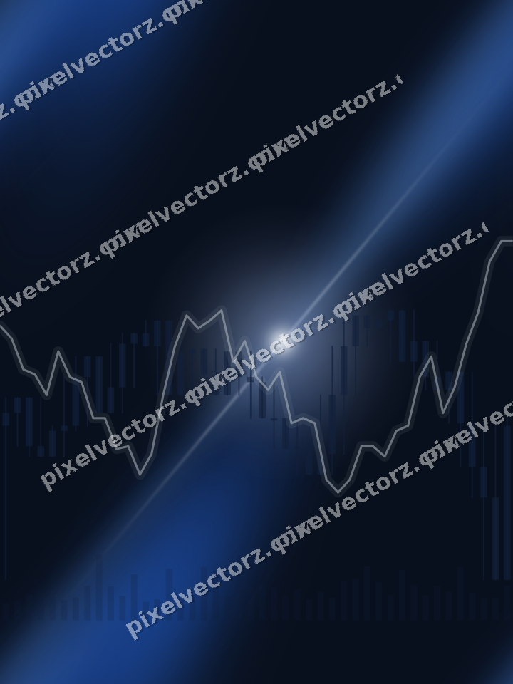 Nahtloser Neon Diagramm Hintergrund in Blau