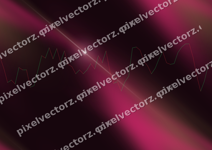 Nahtloser Neon Diagramm Hintergrund in Rosa und Grün