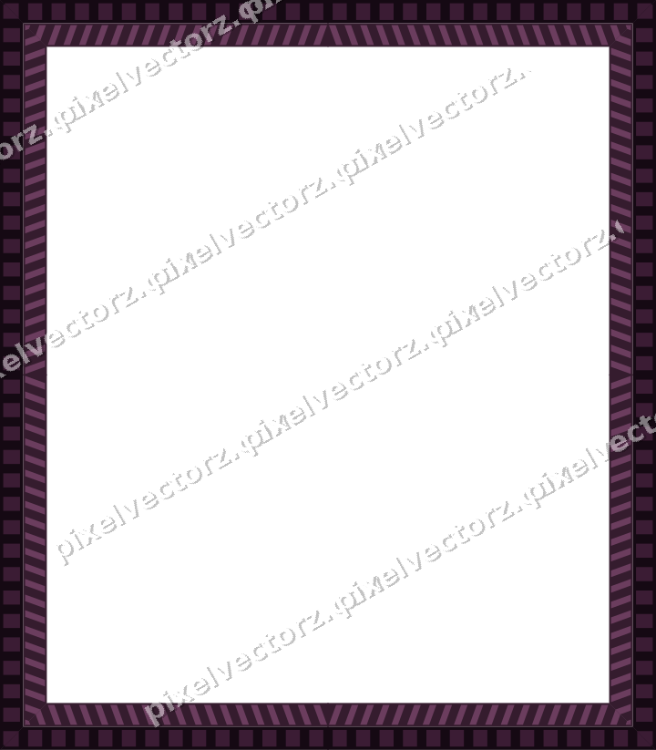 Decorative picture frame border in dark magenta with diagonal band