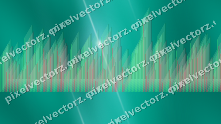 Nahtloser Neon Diagramm Hintergrund in Türkis und Petrol