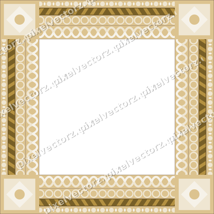 Decorative picture frame border in dark magenta with bead and reel