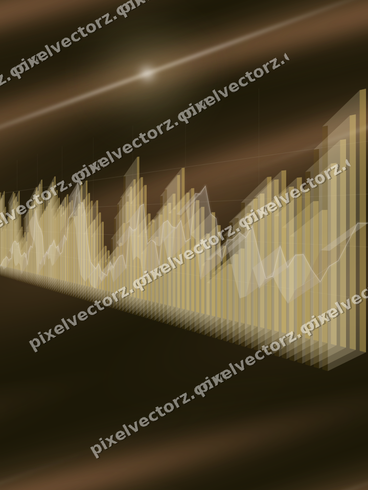 Nahtloser Neon Diagramm Hintergrund in Bernstein und Orange