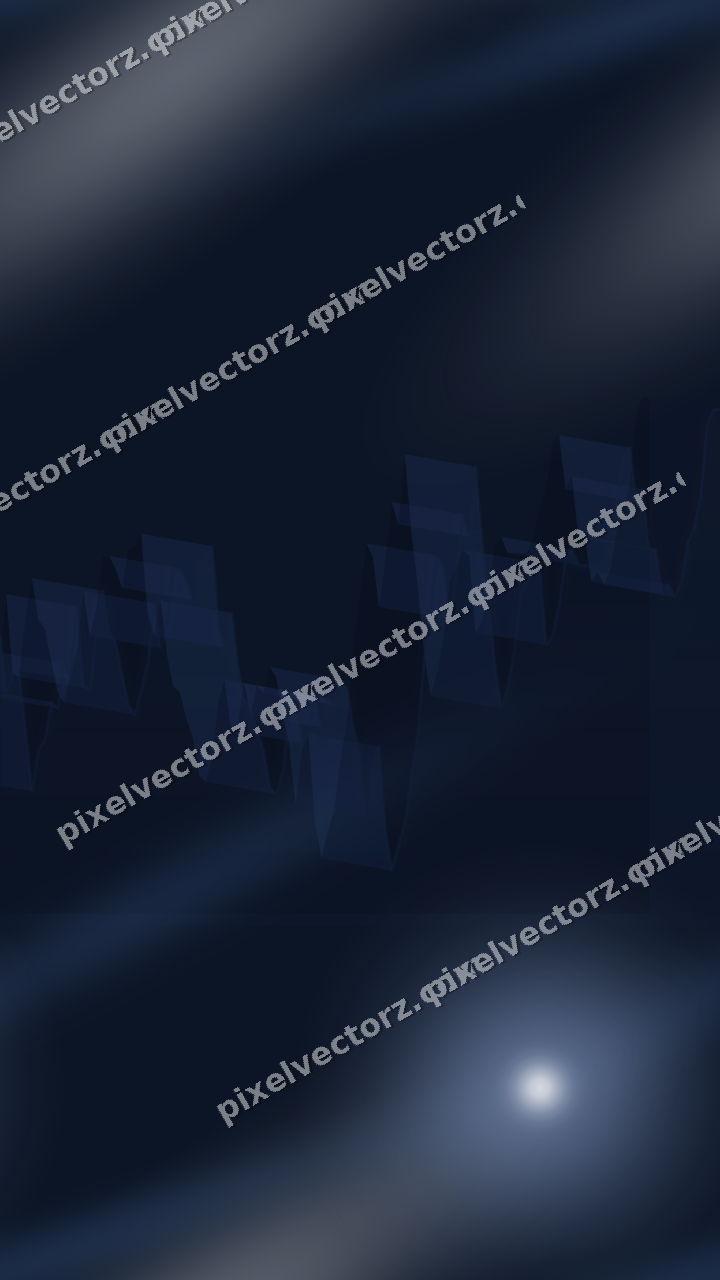 Nahtloser Neon Diagramm Hintergrund in Dunkelblau und Weiß