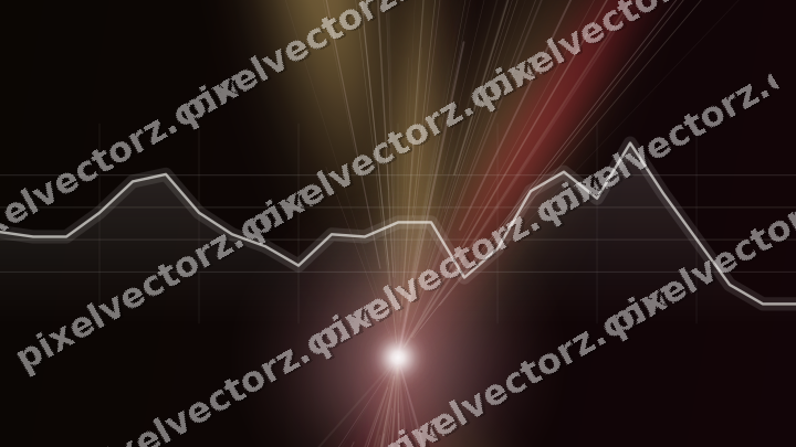 Leuchtender Neon Diagramm Hintergrund in Rosa und Rot