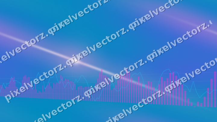 Nahtloser Neon Diagramm Hintergrund in Magenta und Violett