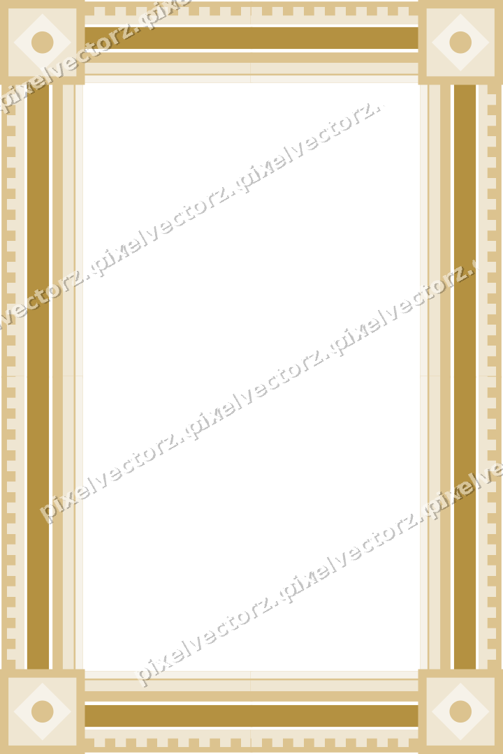 Decorative picture frame border in dark magenta with step band