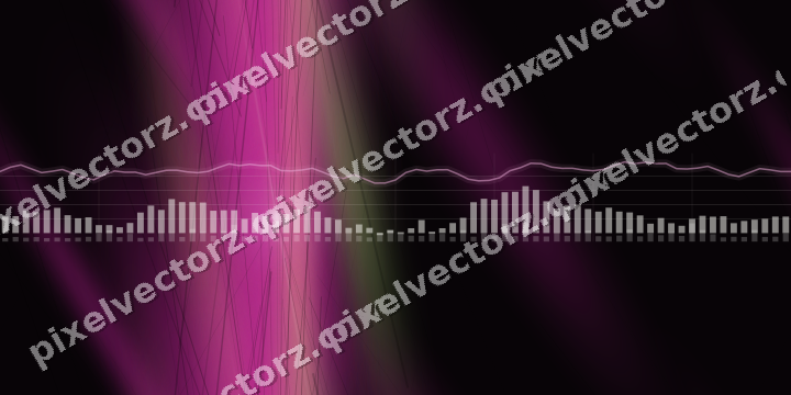 Nahtloser Neon Diagramm Hintergrund in Magenta und Limette
