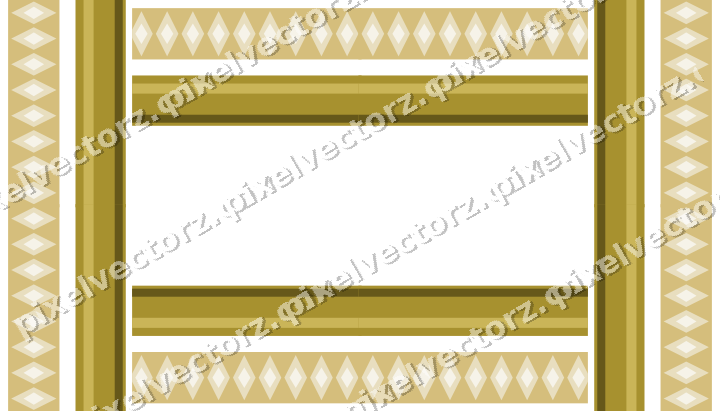 Decorative picture frame border in dark pink and red with diamond band