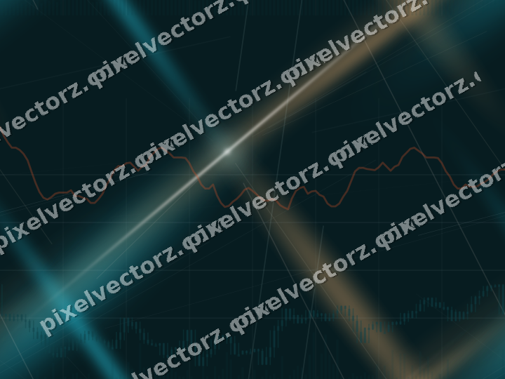 Nahtloser Neon Diagramm Hintergrund in Petrol und Orange