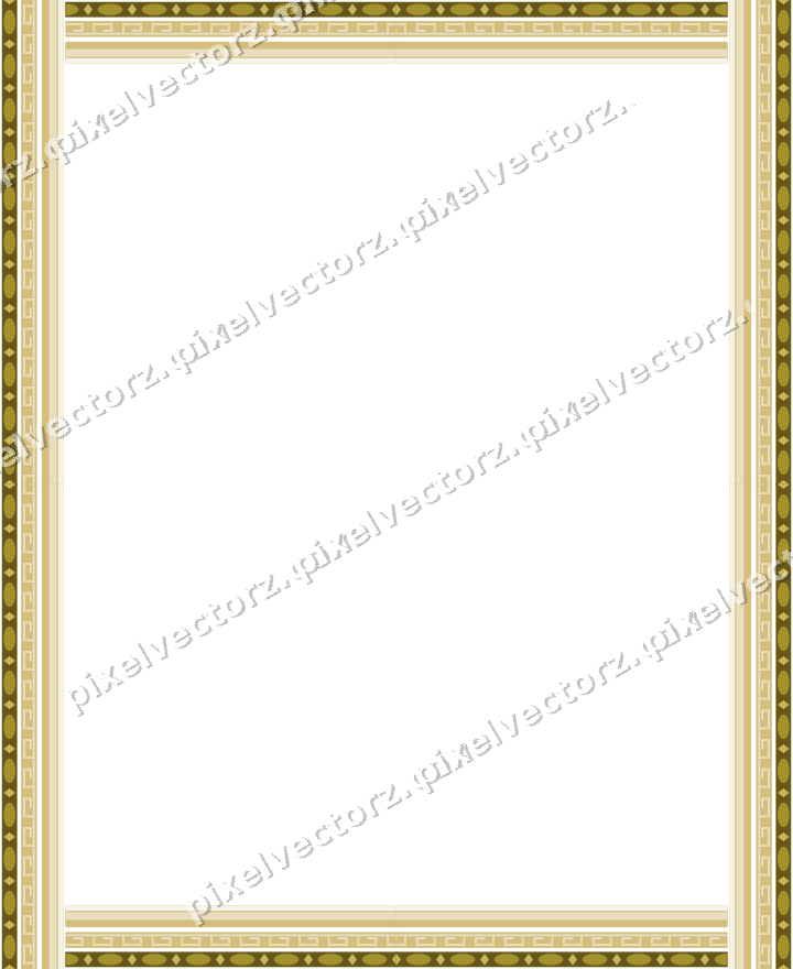 Decorative picture frame border in dark pink and red with greek key