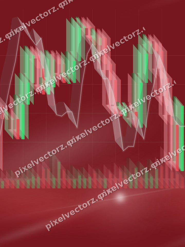 Nahtloser Neon Diagramm Hintergrund in Rot und Blasslimette