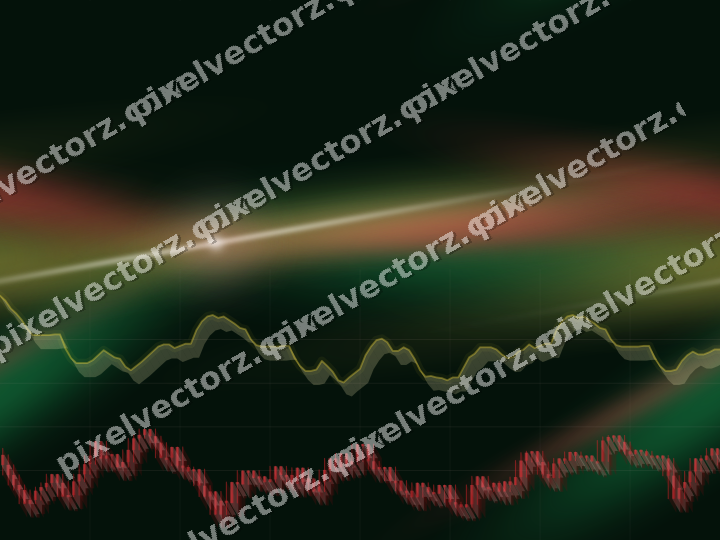 Nahtloser Neon Diagramm Hintergrund in Rot und Orange