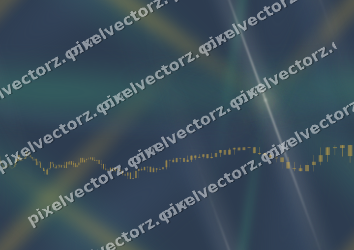 Nahtloser Neon Diagramm Hintergrund in Bernstein und Grün