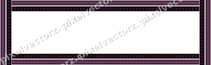 Decorative picture frame border in dark magenta with bead and reel