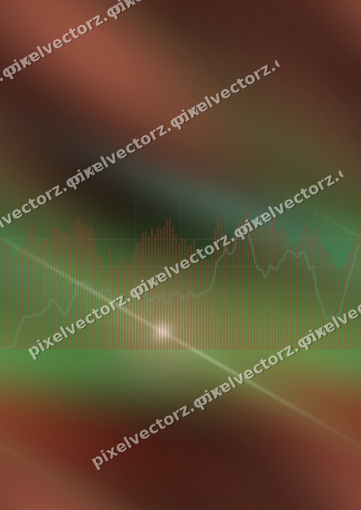 Nahtloser Neon Diagramm Hintergrund in Rot und Orange