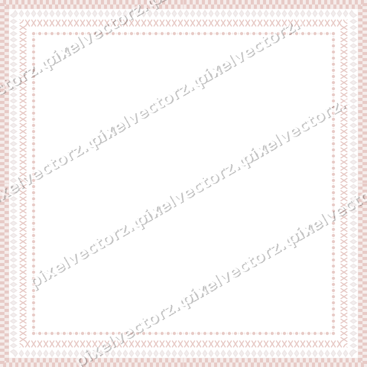 Decorative picture frame border in pale pink with diamond band