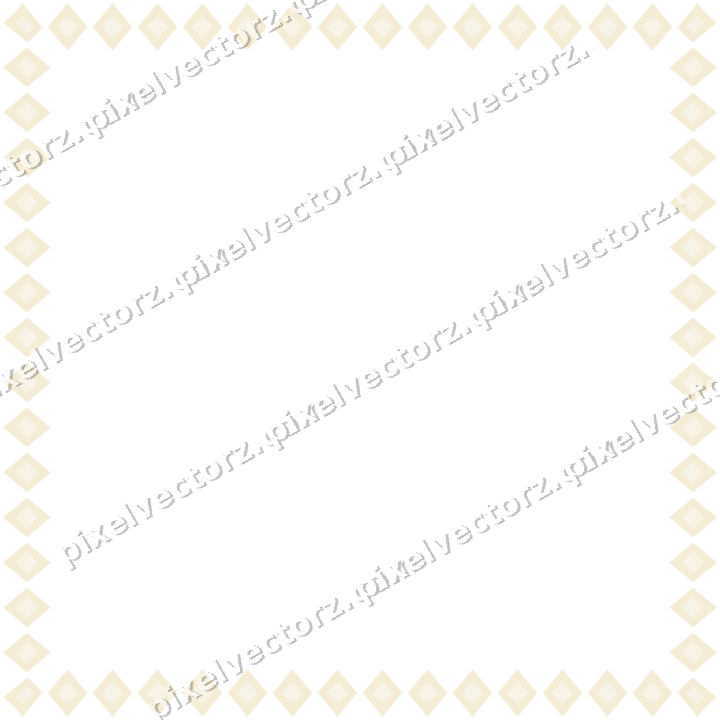 Decorative picture frame border in dark green with diamond band