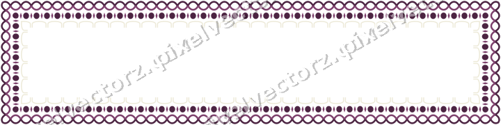 Decorative picture frame border in dark magenta with egg and dart
