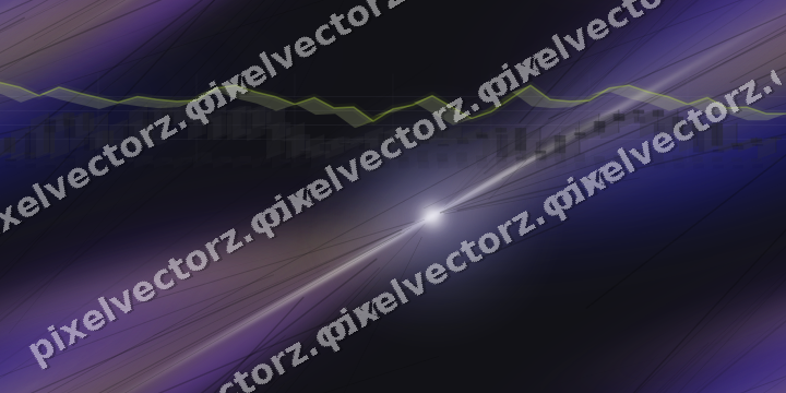 Nahtloser Neon Diagramm Hintergrund in Blau und Violett