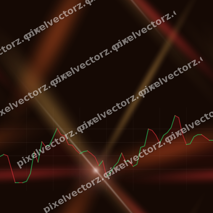 Nahtloser Neon Diagramm Hintergrund in Rot und Orange