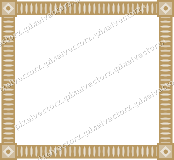 Decorative picture frame border in orange and amber with leaf moulding
