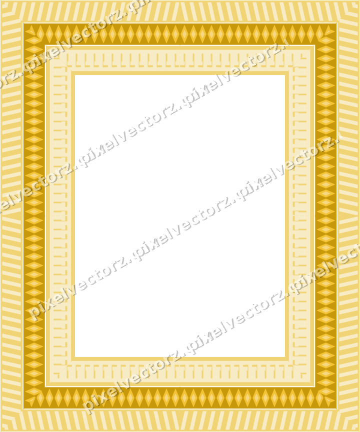 Decorative picture frame border in dark blue with diagonal band