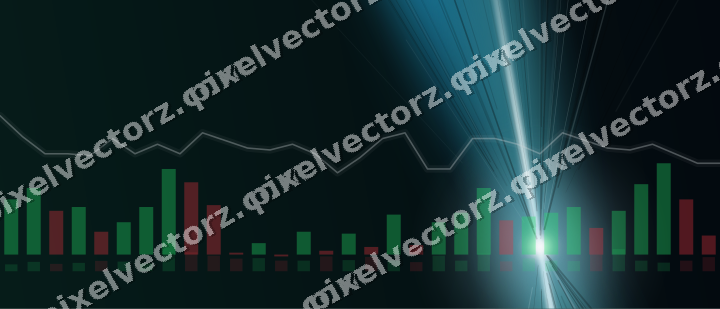Leuchtender Neon Diagramm Hintergrund in Türkis und Petrol