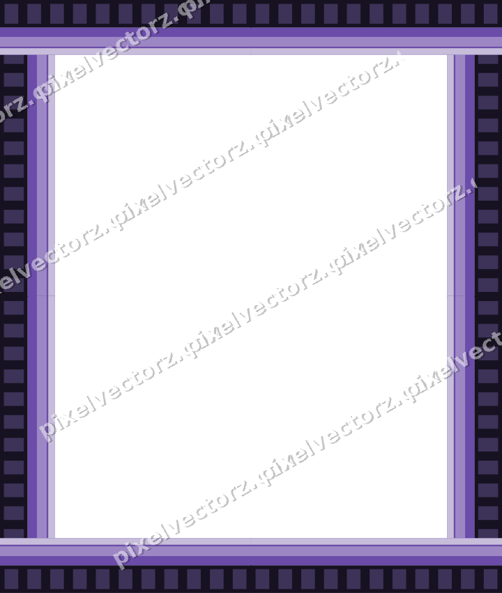 Decorative picture frame border in amber and purple with dentil