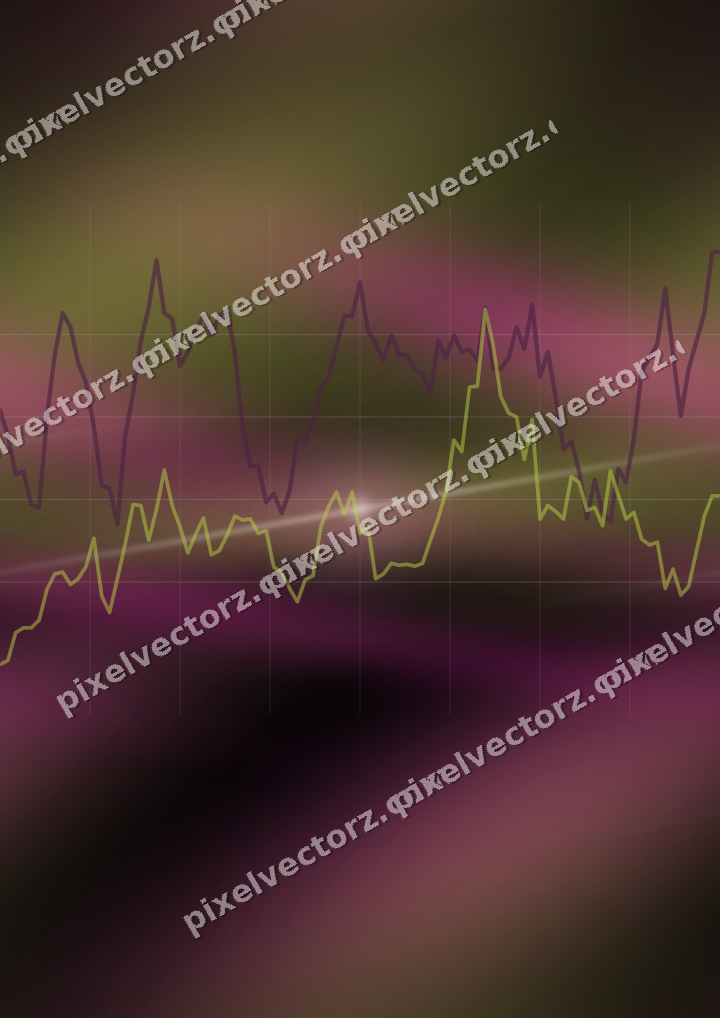 Nahtloser Neon Diagramm Hintergrund in Magenta und Limette