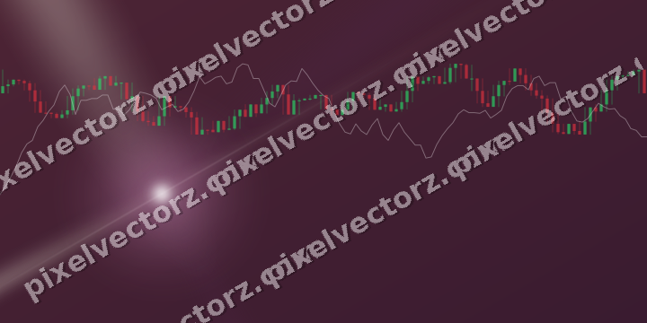 Leuchtender Neon Diagramm Hintergrund in Dunkelmagenta und Limette