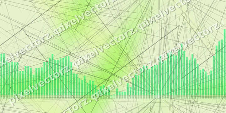 Nahtloser Pastell Diagramm Hintergrund in Grün und Limette