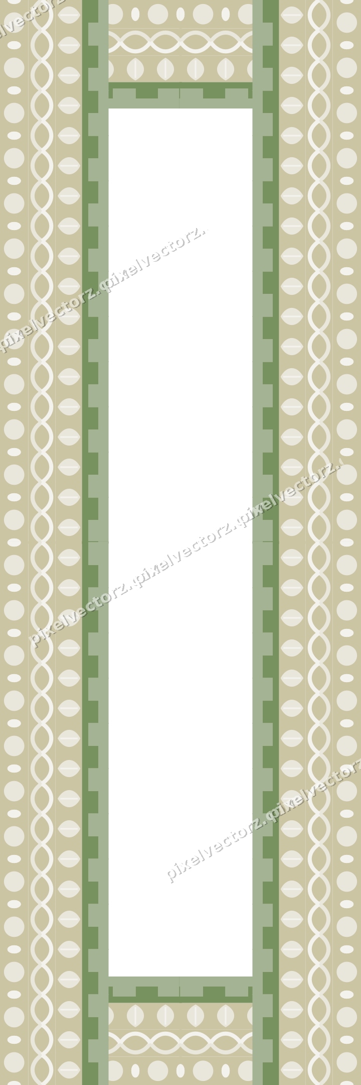 Decorative picture frame border in dark magenta with leaf moulding