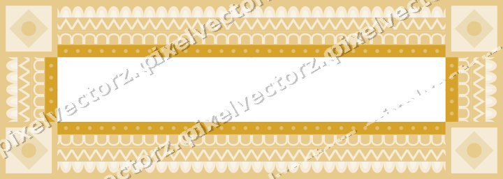 Decorative picture frame border in dark blue with arcade frieze