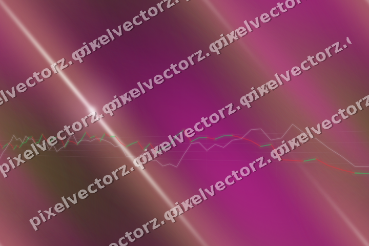 Nahtloser Neon Diagramm Hintergrund in Magenta und Bernstein