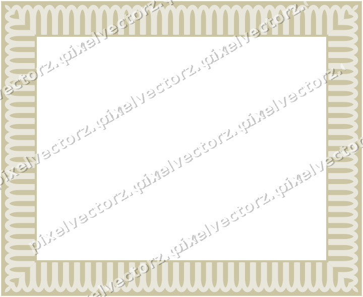 Decorative picture frame border in dark magenta with arcade frieze