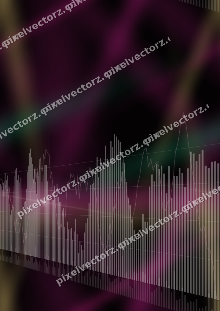 Nahtloser Neon Diagramm Hintergrund in Magenta und Rosa