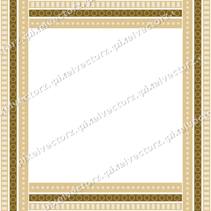 Decorative picture frame border in dark magenta and amber with dentil