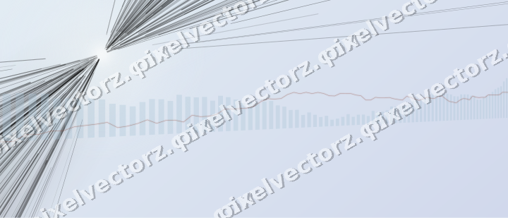 Zarter Pastell Diagramm Hintergrund in Türkis und Rot