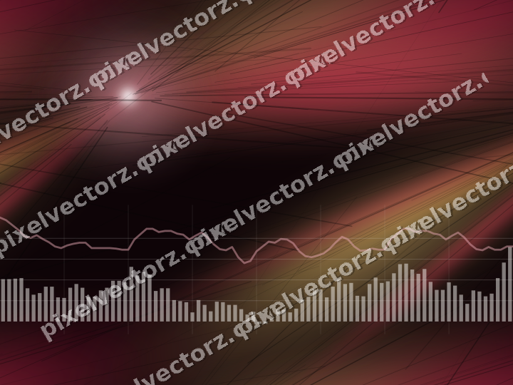 Nahtloser Neon Diagramm Hintergrund in Rosa und Bernstein