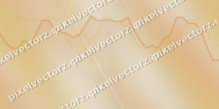 Nahtloser Pastell Diagramm Hintergrund in Orange und Bernstein